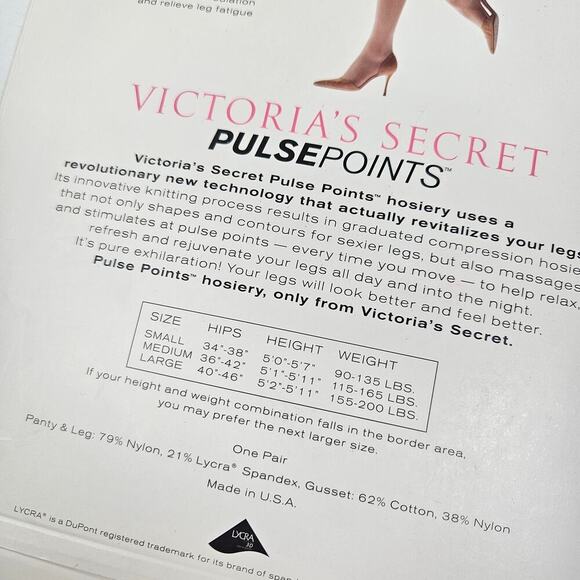 NEW Victoria's Secret PulsePoints S Level 1 Compression Control Top Navy Brown - Picture 5 of 5